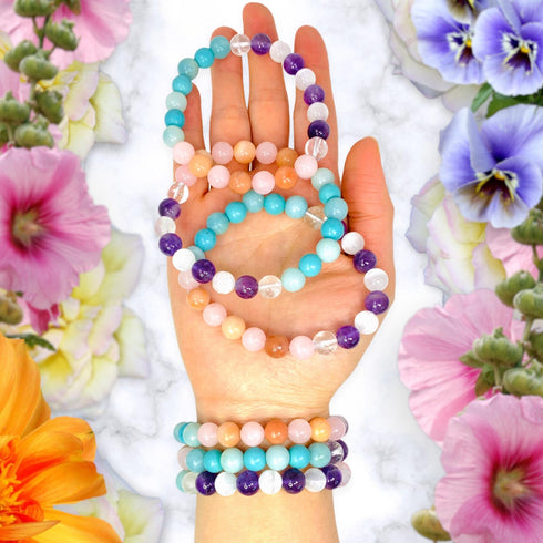 Relieve Stress Anxiety Crystal Bracelet